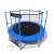 Батут i-JUMP Elegant 10ft 3,06м с нижней сетью и лестницей (blue)